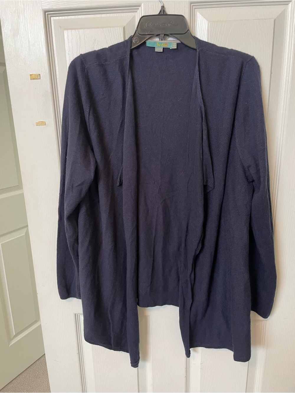 Boden Navy Open-Front womens Cardigan usa 16 xl xxl